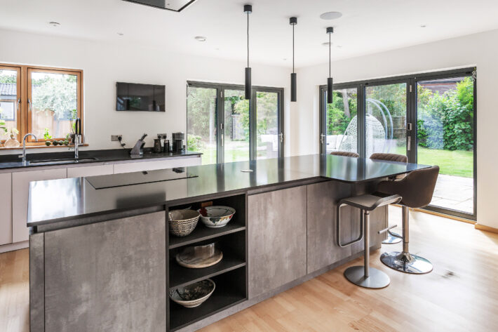 Stylish Grey Kitchen