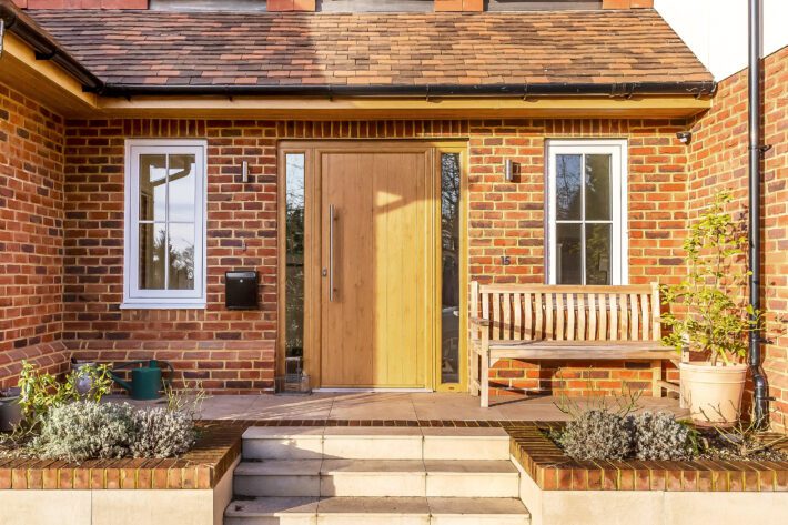 Timber Panel Front Door