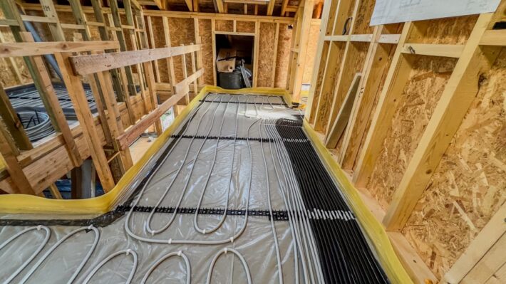 Underfloor Heating System Pipes