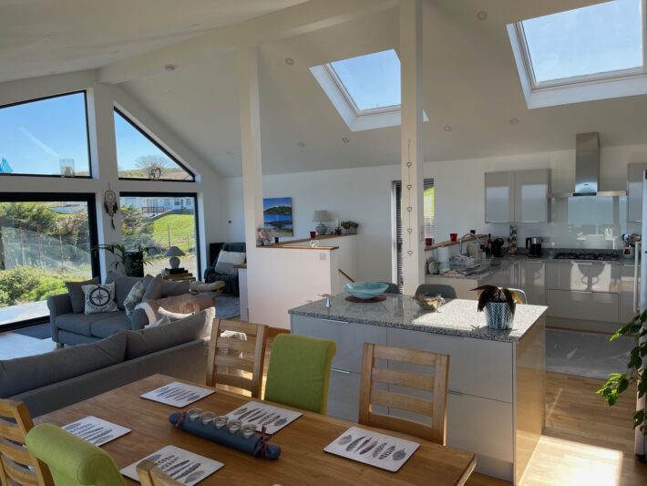 Timber Frame Home Channel Islands