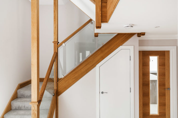 Timber Glass Staircase