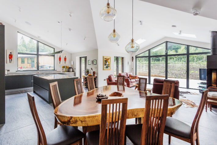 Open Plan Bungalow Layout