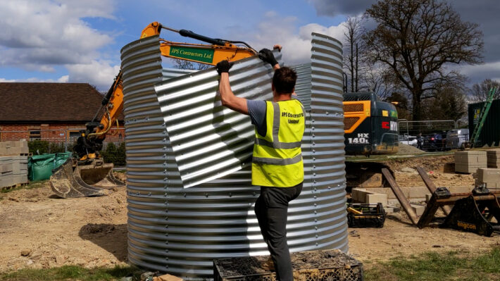 Spiral Cellars Shuttering