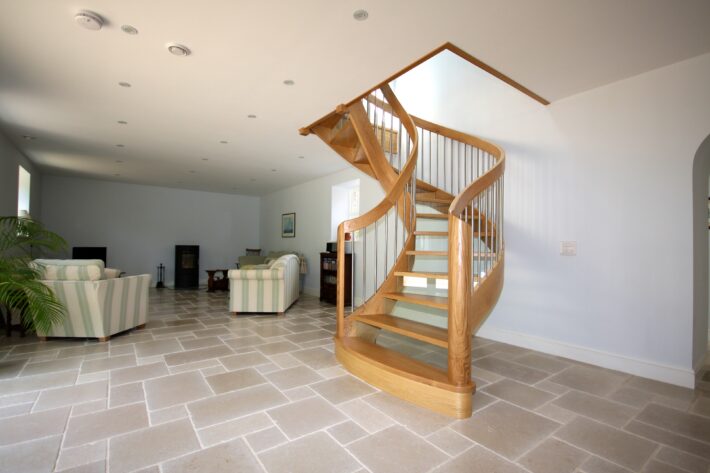 Curved Staircase