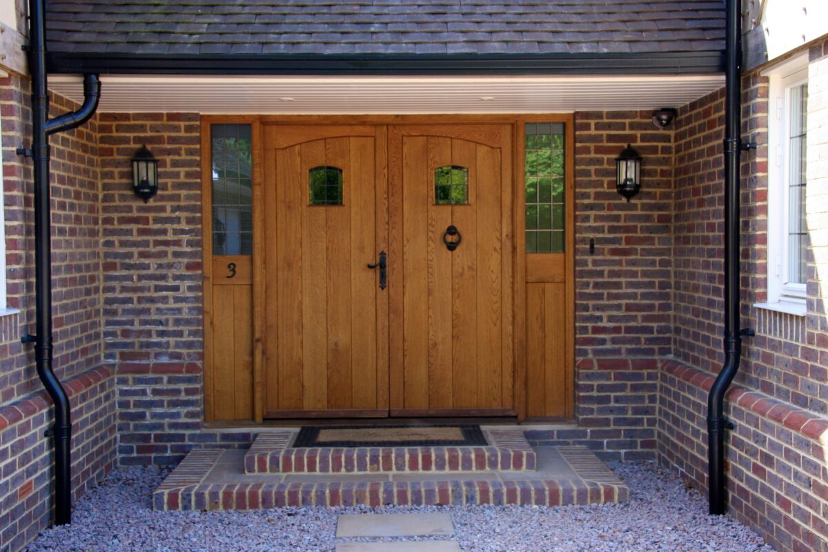 Double Door Entrance