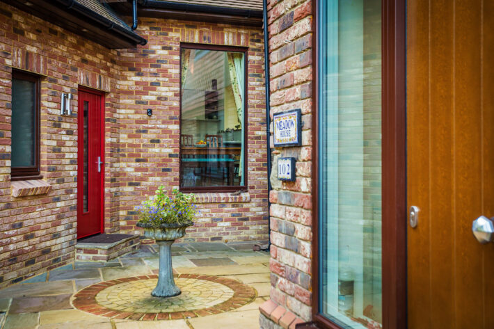 Tiled Courtyard