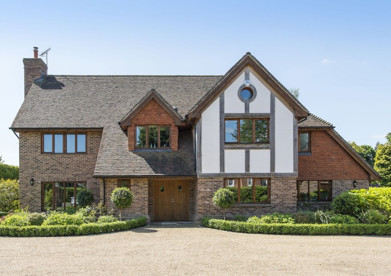 The Ridgeway Timber Frame Traditional Home  Design 