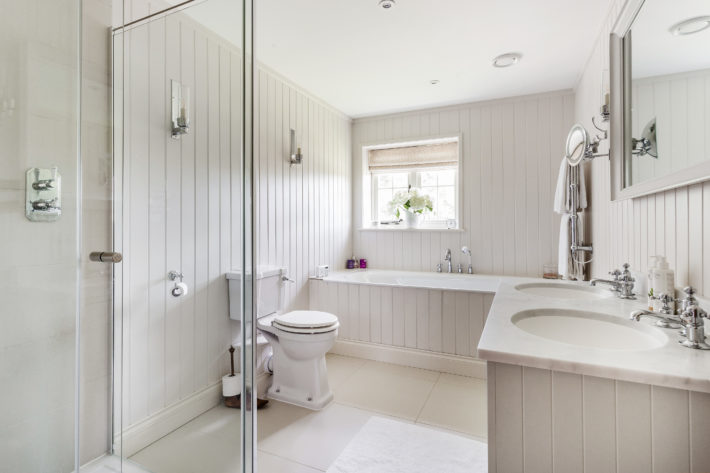 Panelled Bathroom Design