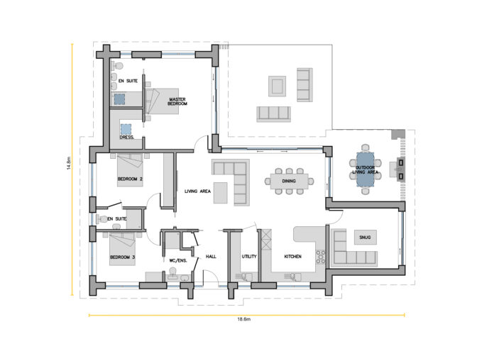 Bungalow Floorplan