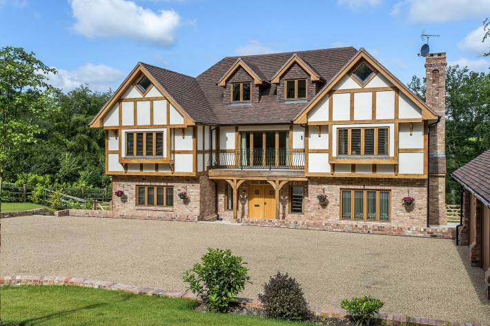 Tudor Style Timber Frame Home