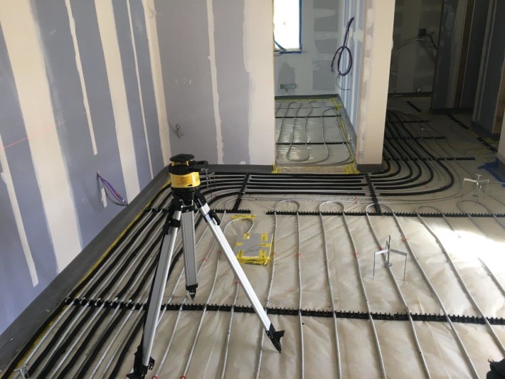 liquid screed laser